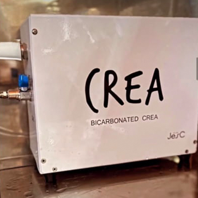 高濃度炭酸水素イオン泉 BICARBONATED BCF-2000「CREA」で健康的な美しさを